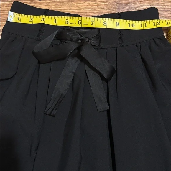 axes Femme Poetique Elegant Black Women's Skirt lace up goth lolita - Picture 4 of 8